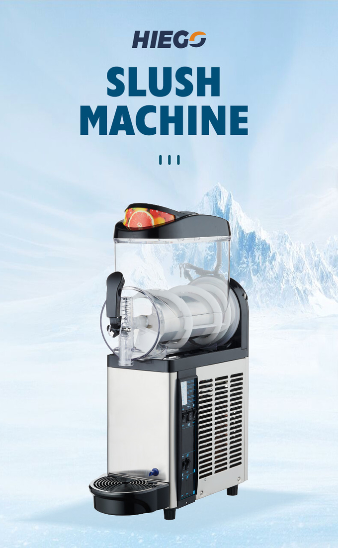 12л Коммерческая машина для производства слякоти из замороженных напитков 0