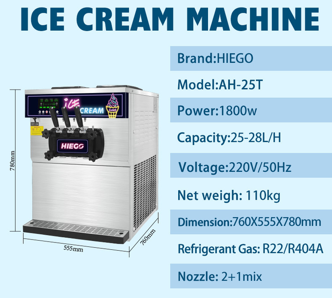 Машина мороженого мобильной гостиницы 36l создателя Gelato коммерчески коммерчески 5