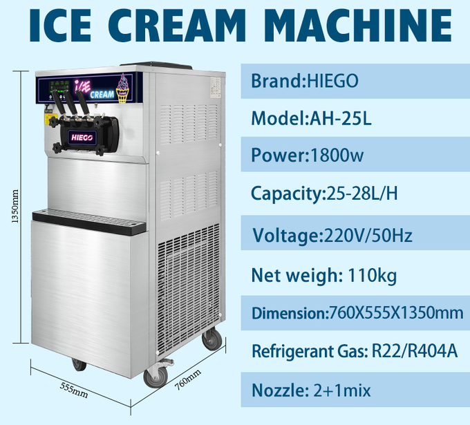 Машина мороженого мобильной гостиницы 36l создателя Gelato коммерчески коммерчески 6