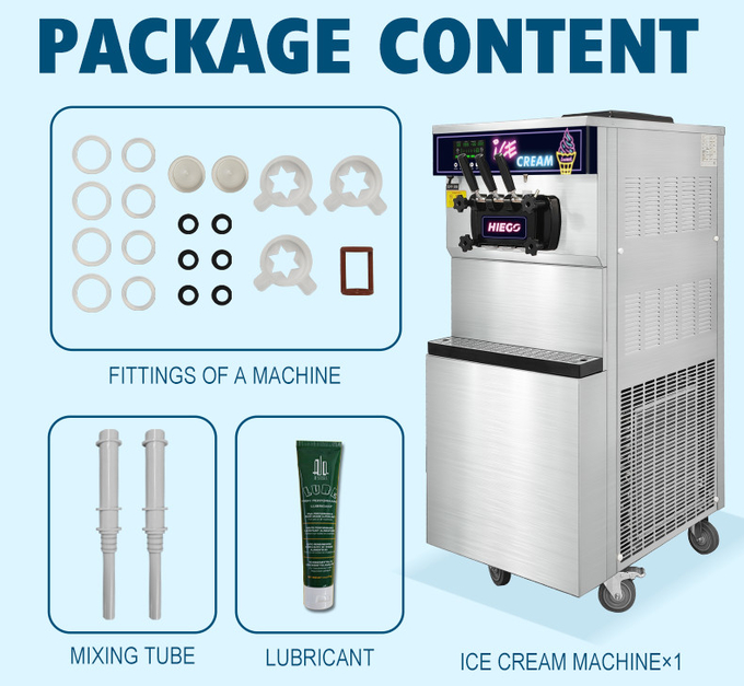 Машина мороженого мобильной гостиницы 36l создателя Gelato коммерчески коммерчески 8