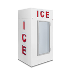 Нержавеющая сталь шкафа мороженого разморозки автоматической холодной стены открытый стеклянный мерчендайзер льда