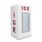 Витрина для мороженого из нержавеющей стали 850л мерчендайзера льда стеклянной двери воздушного охлаждения