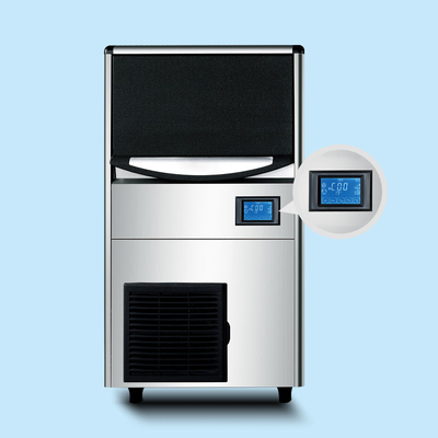Домашняя фабрика 60KG / 24H Cube Ice Maker Machine Full-Automatic Ice Bin Maker