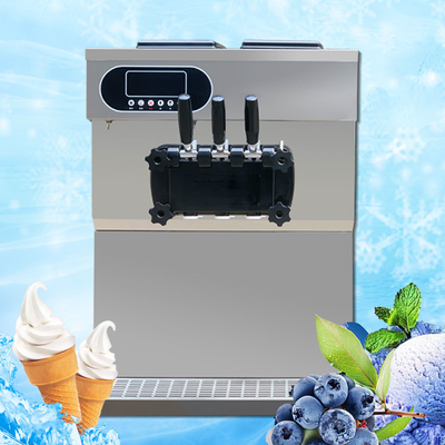 коммерчески мягкая машина 3 мороженого 36-38л/Х в 1 столешнице создателя мороженого