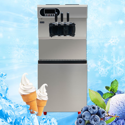Положение пола машины мороженого коммерчески мягкого йогурта смесителя 25-28л мороженого