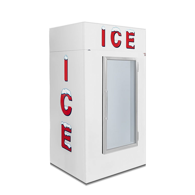 Нержавеющая сталь шкафа мороженого разморозки автоматической холодной стены открытый стеклянный мерчендайзер льда