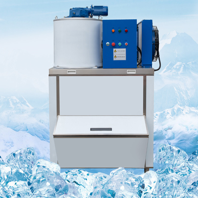 500kg/24H коммерчески чешуйчатый льдогенератор полностью автоматический R404A Ice Shaver Snow Cone Maker