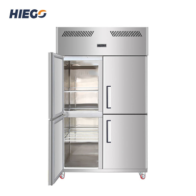 4 температура холодильника 1000L дверей коммерчески чистосердечная одиночная двойная