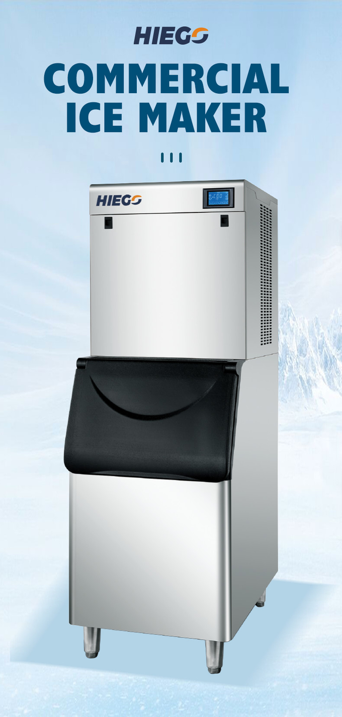 машина Р404а создателя кубика льда автоматической машиной льда 200кг разделенная охлаженная воздухом 0