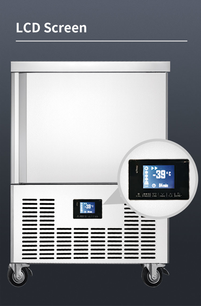 Кунтертоп охладителя шоковой заморозки холодильных камер с 5 подносами автоматический размораживает 6