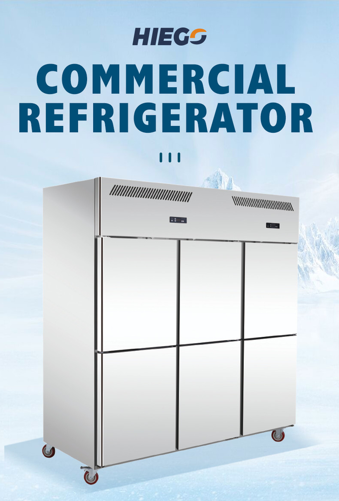 1000 коммерчески чистосердечной литров вентиляторной системы охлаждения SS GN2/1 шкафа холодильника 0