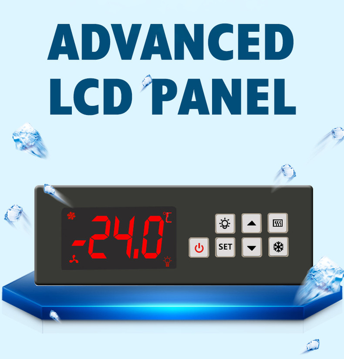 3 система контроля температуры охладителя 550W цифров дисплея стеклянных дверей чистосердечная 3